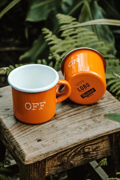 Lobo x Naked Malt Collab Emanel Mug
